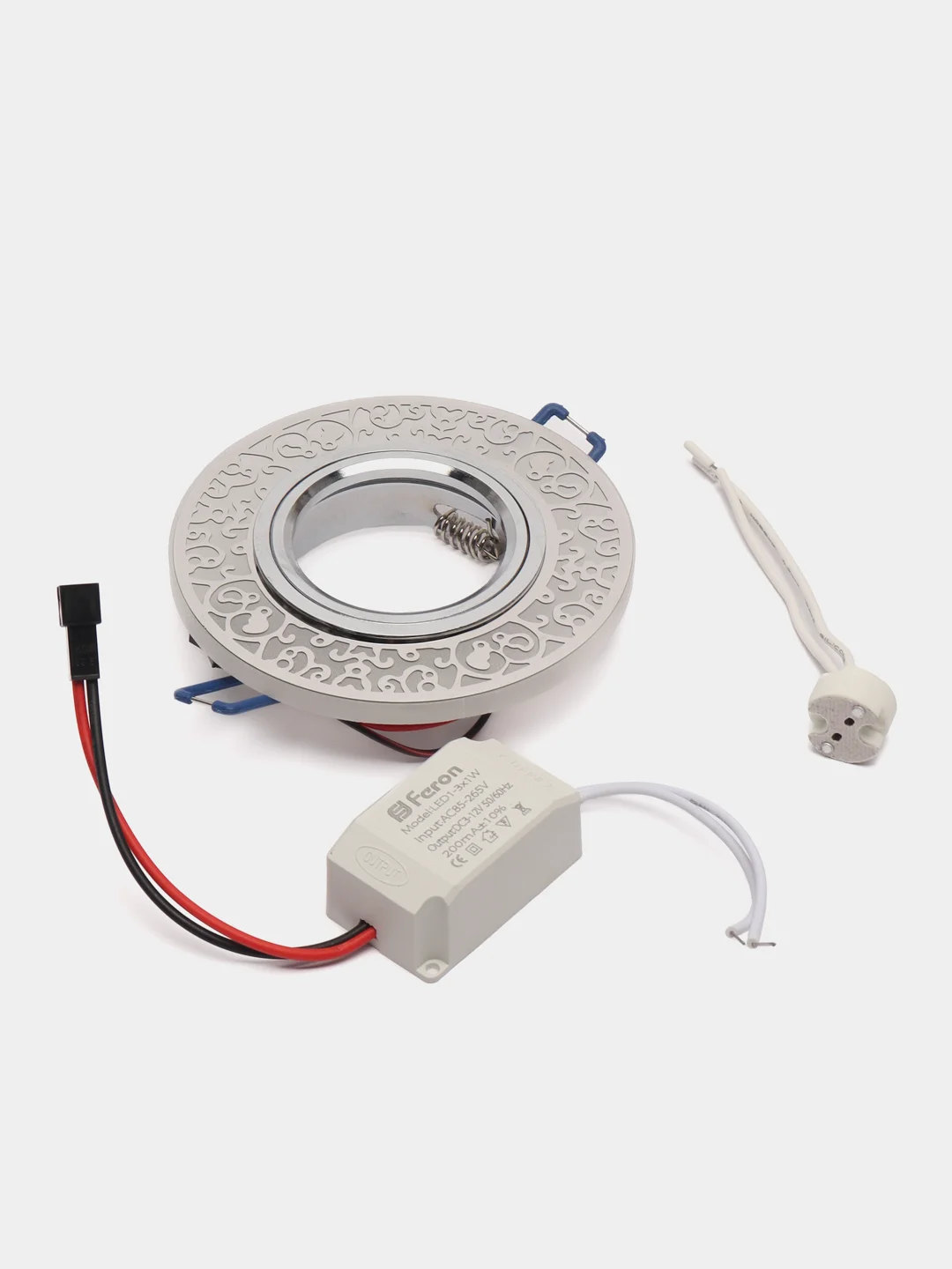 Светильник потолочный встраиваемый со светодиодной подсветкой 15LED*2835 SMD 4000K, 29713