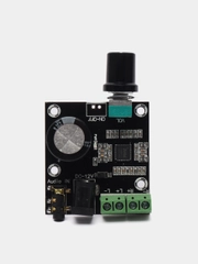 Mini Hi-Fi PAM8610 плата аудио стерео усилитель 2X15W двухканальный D Класс. J-get