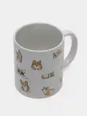Карамельный подарочный набор Корги (кружка+подушка)