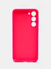 Фуксия чехол для Samsung S23FE, S23, S23 Plus, S23 Ultra с бархатом внутри