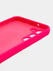 Фуксия чехол для Samsung S23FE, S23, S23 Plus, S23 Ultra с бархатом внутри