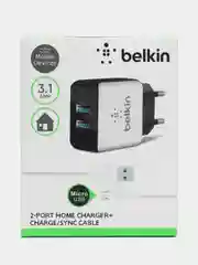 Сетевое зарядное устройство схожее с Belkin 10Вт, USB + кабель USB-Type-C