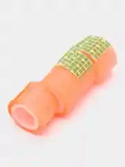 Оранжевый скотч цветной / клейкая лента цветная, полупрозрачная, 12 мм х 8 м