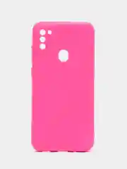 Тёмно-розовый чехол Samsung Galaxy A11 / M11, Самсунг Галакси А11 / М11 силиконовый Silicone Cover