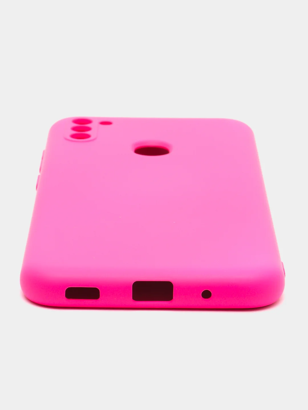 Тёмно-розовый чехол Samsung Galaxy A11 / M11, Самсунг Галакси А11 / М11 силиконовый Silicone Cover
