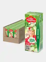 Сок детский Сады Придонья, яблочный, прямого отжима, осветленный, 0,2 л, 27 штук