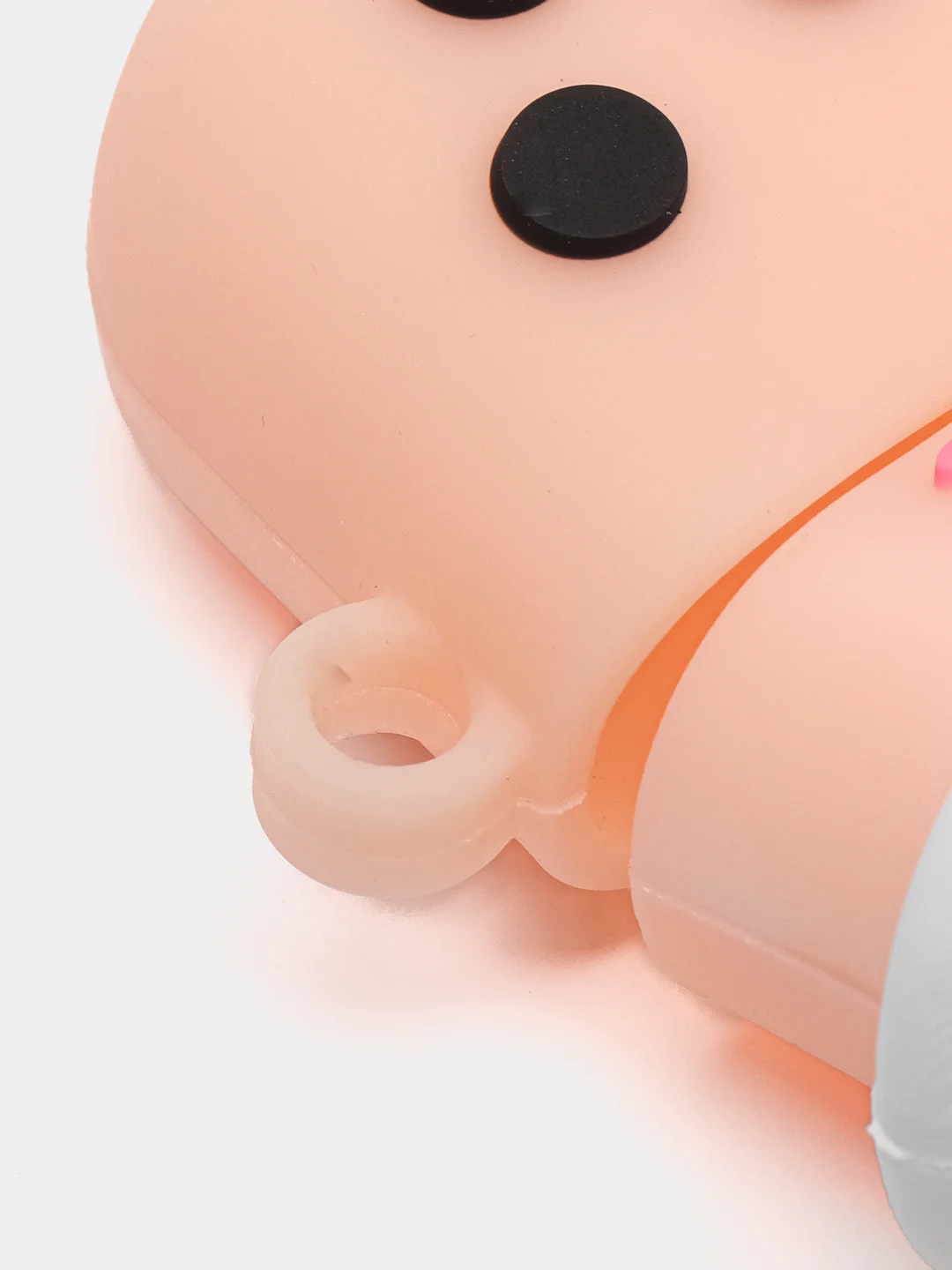 Бордовый чехол для наушников AirPods 3, силиконовый