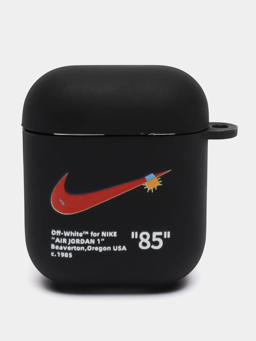 Багровый чехол для наушников AirPods 2, силиконовый, прозрачный