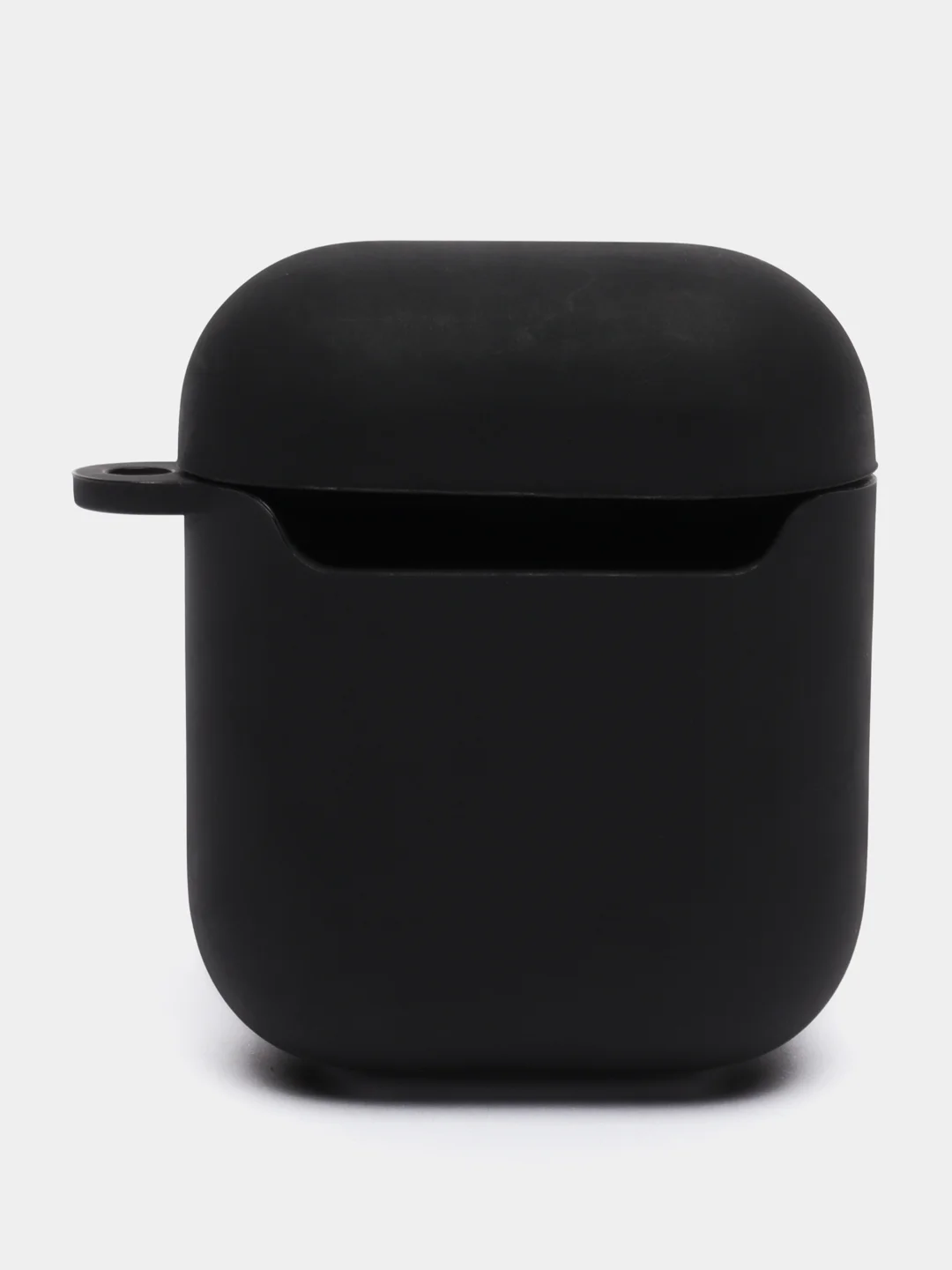 Багровый чехол для наушников AirPods 2, силиконовый, прозрачный