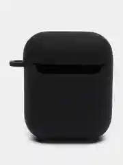 Багровый чехол для наушников AirPods 2, силиконовый, прозрачный