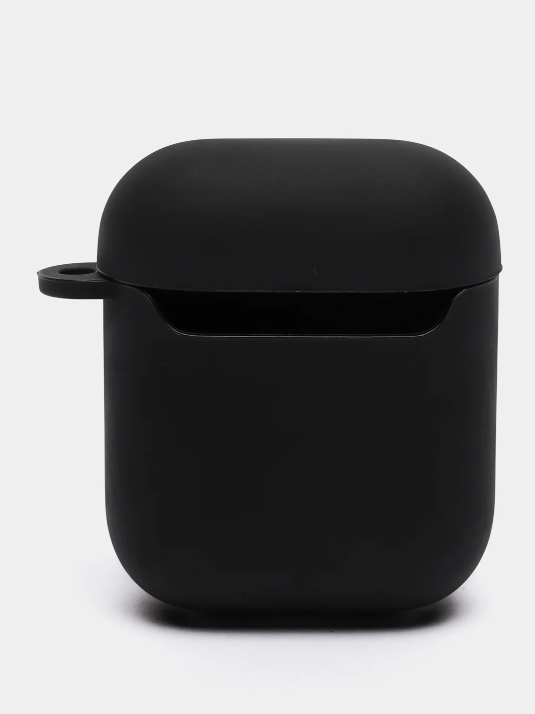 Бежевый меланж чехол для наушников AirPods 2, силиконовый, прозрачный