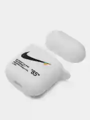 Бежевый чехол для наушников AirPods 2, силиконовый, прозрачный