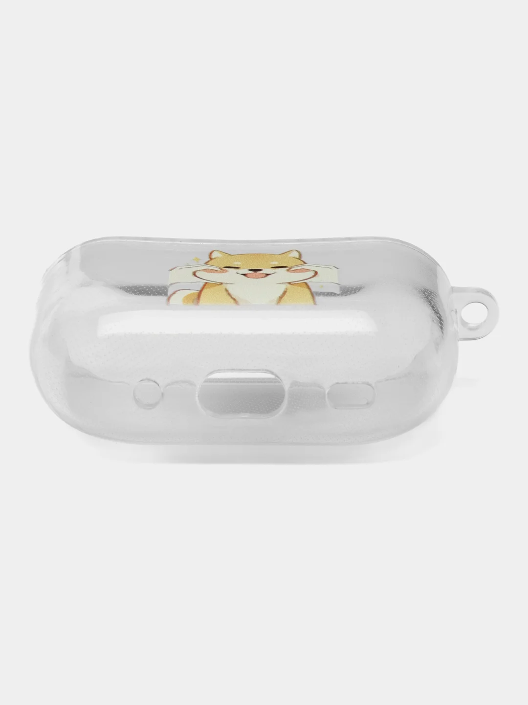 Вишнёвый чехол для наушников AirPods Pro, силиконовый, прозрачный