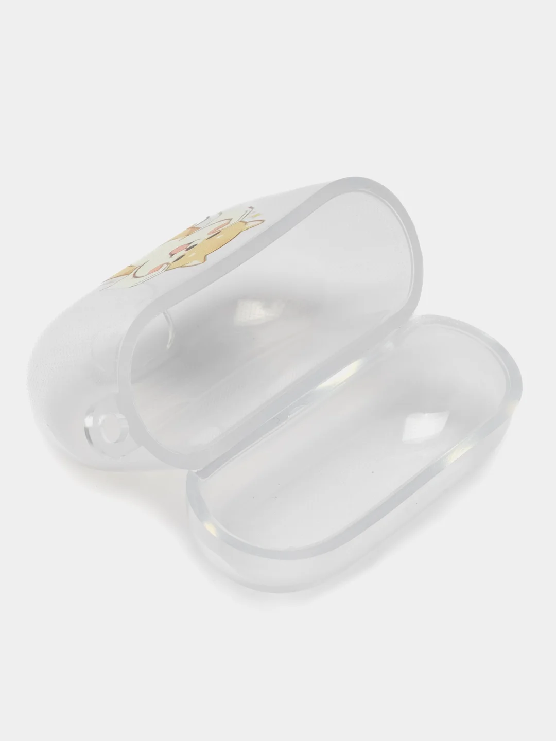 Вишнёвый чехол для наушников AirPods 3, силиконовый, прозрачный