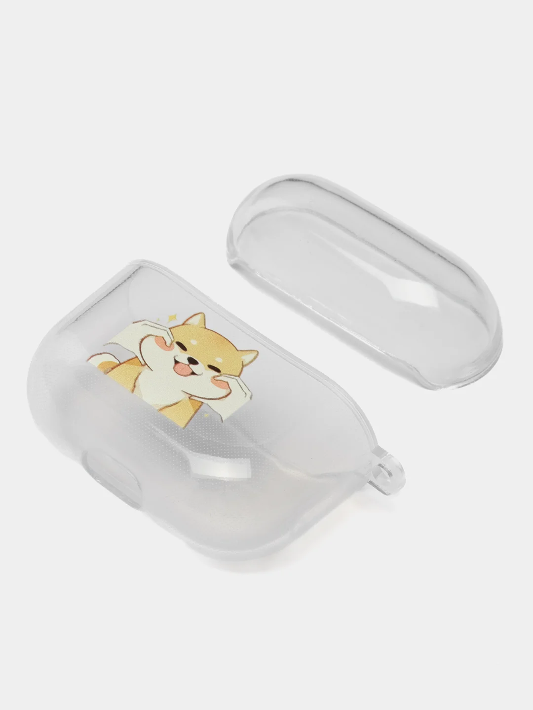 Вишнёвый чехол для наушников AirPods 3, силиконовый, прозрачный