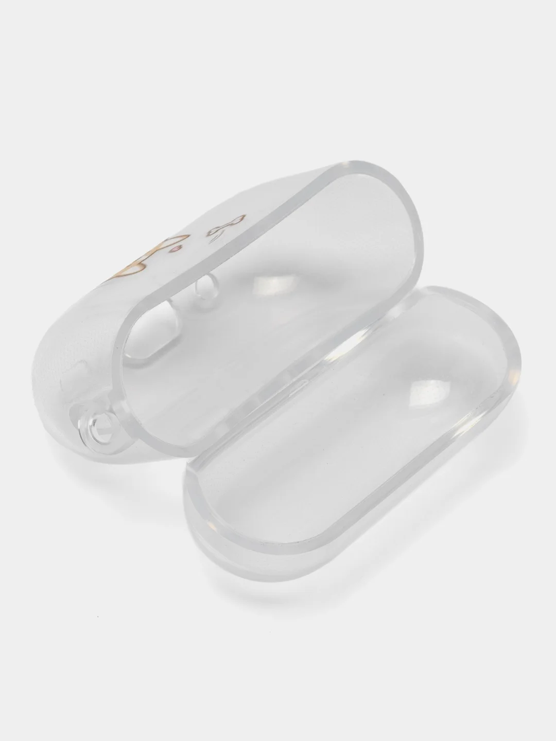 Бронзовый чехол для наушников AirPods Pro, силиконовый, прозрачный