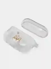 Бронзовый чехол для наушников AirPods Pro, силиконовый, прозрачный