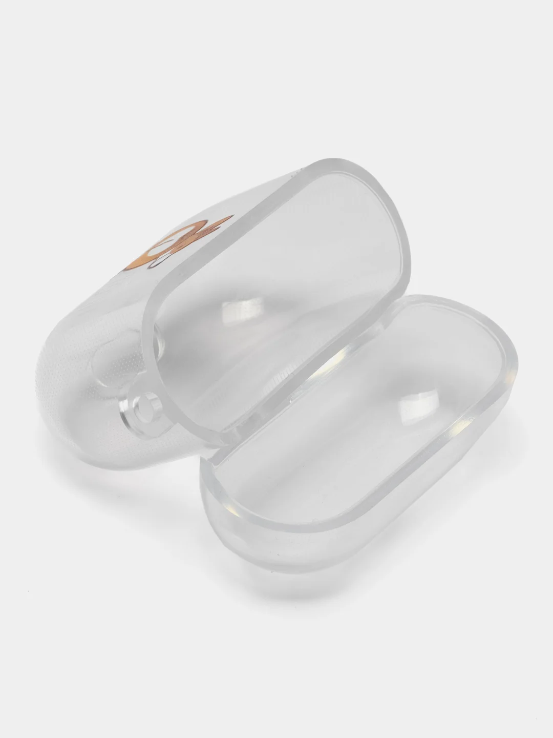 Бирюзовый чехол для наушников AirPods 3, силиконовый, прозрачный