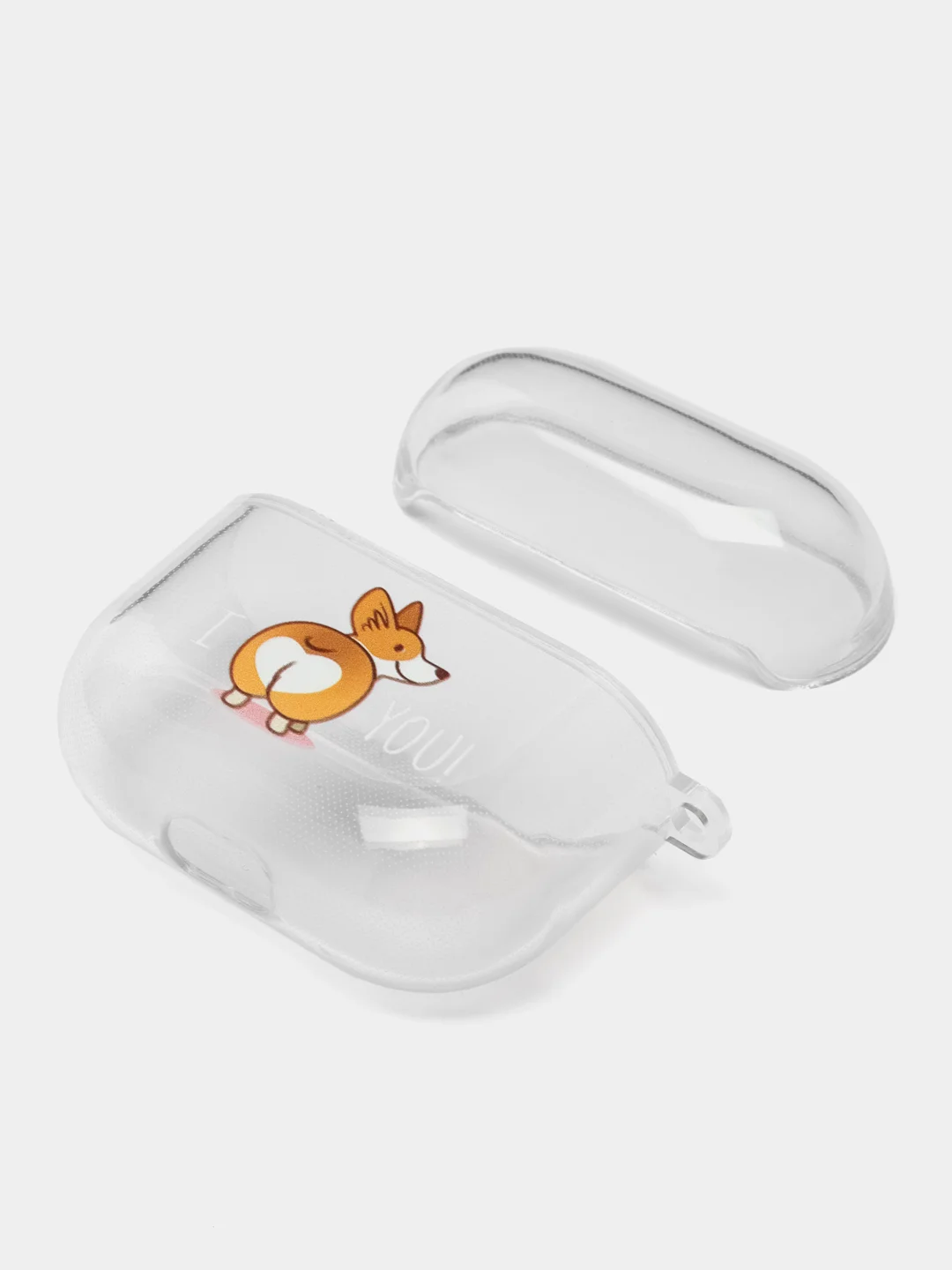 Бирюзовый чехол для наушников AirPods 3, силиконовый, прозрачный