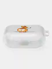 Бирюзовый чехол для наушников AirPods 3, силиконовый, прозрачный