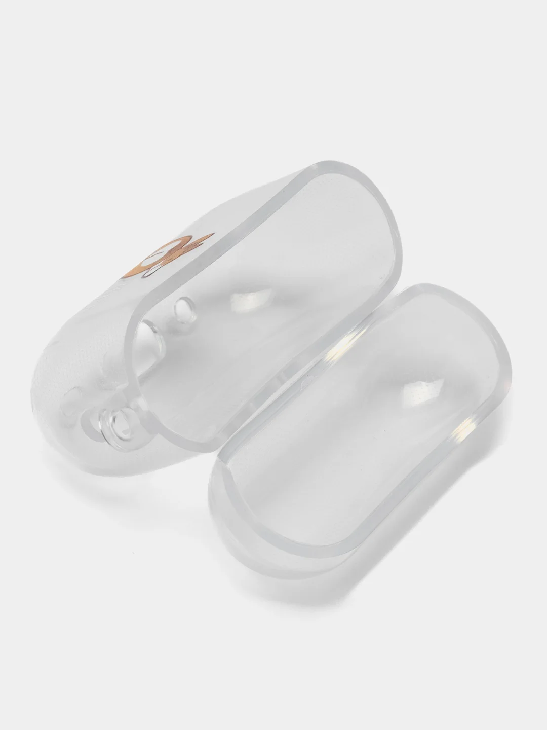 Бирюзовый чехол для наушников AirPods Pro, силиконовый, прозрачный