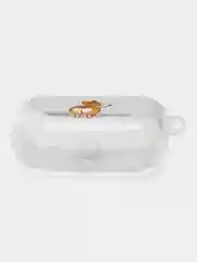 Бирюзовый чехол для наушников AirPods Pro, силиконовый, прозрачный