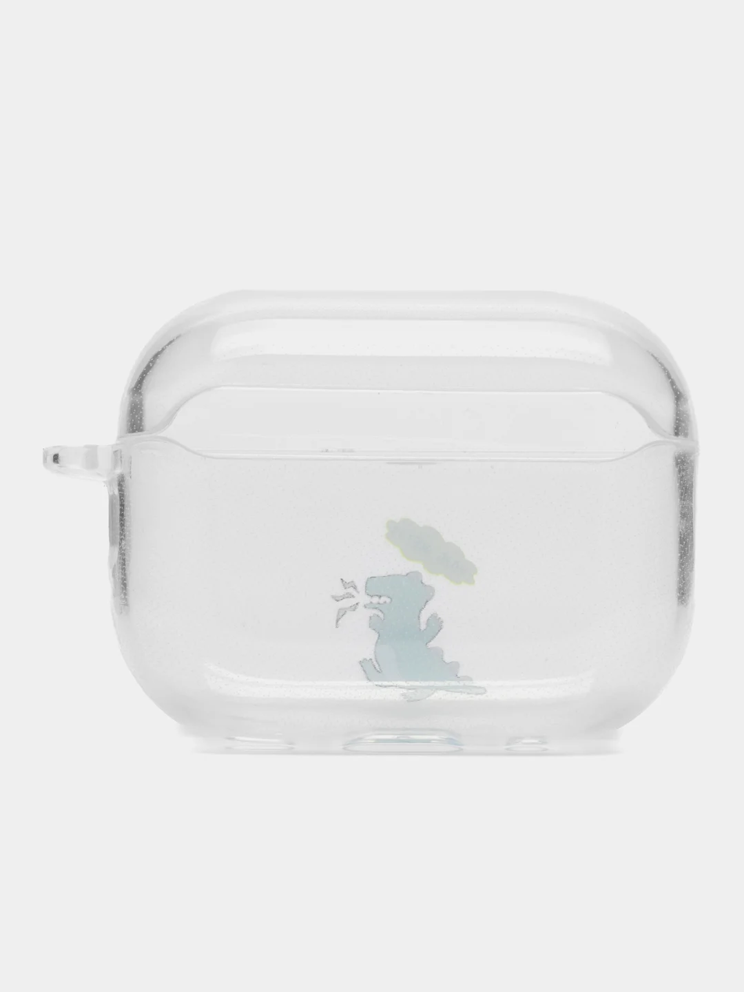 Бордовый чехол для наушников AirPods Pro, силиконовый, прозрачный