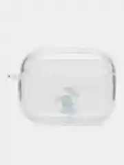 Бордовый чехол для наушников AirPods Pro, силиконовый, прозрачный