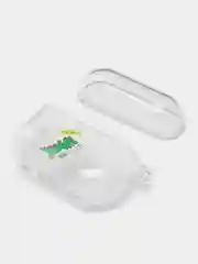Бордовый чехол для наушников AirPods Pro, силиконовый, прозрачный
