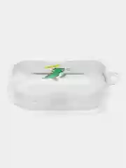 Бордовый чехол для наушников AirPods Pro, силиконовый, прозрачный