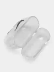 Алый чехол для наушников AirPods Pro, силиконовый, прозрачный