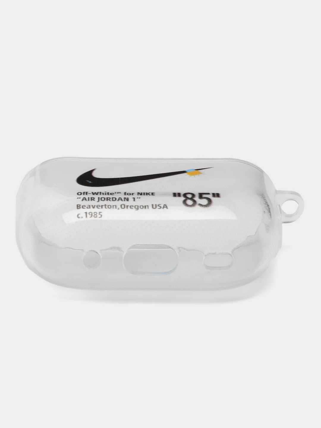 Алый чехол для наушников AirPods Pro, силиконовый, прозрачный