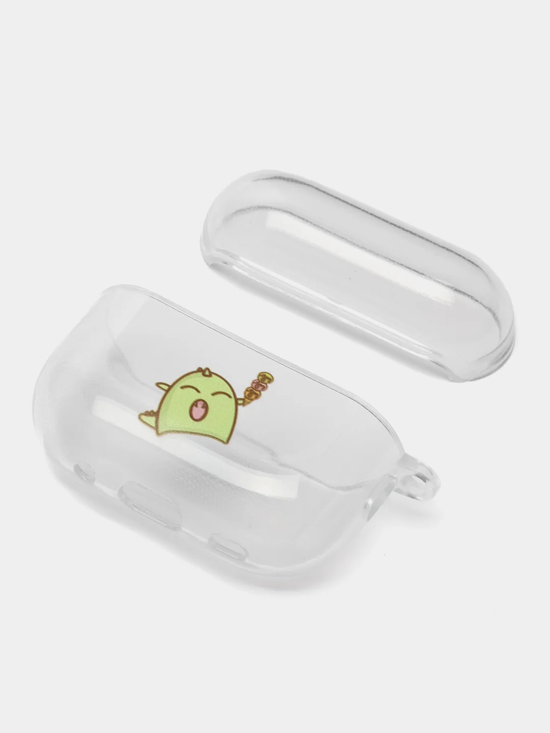 Белый чехол для наушников AirPods Pro, силиконовый, прозрачный