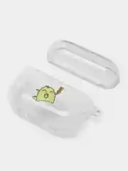 Белый чехол для наушников AirPods Pro, силиконовый, прозрачный