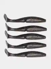 Синий меланж приманка силиконовая sawamura oneup shad 5