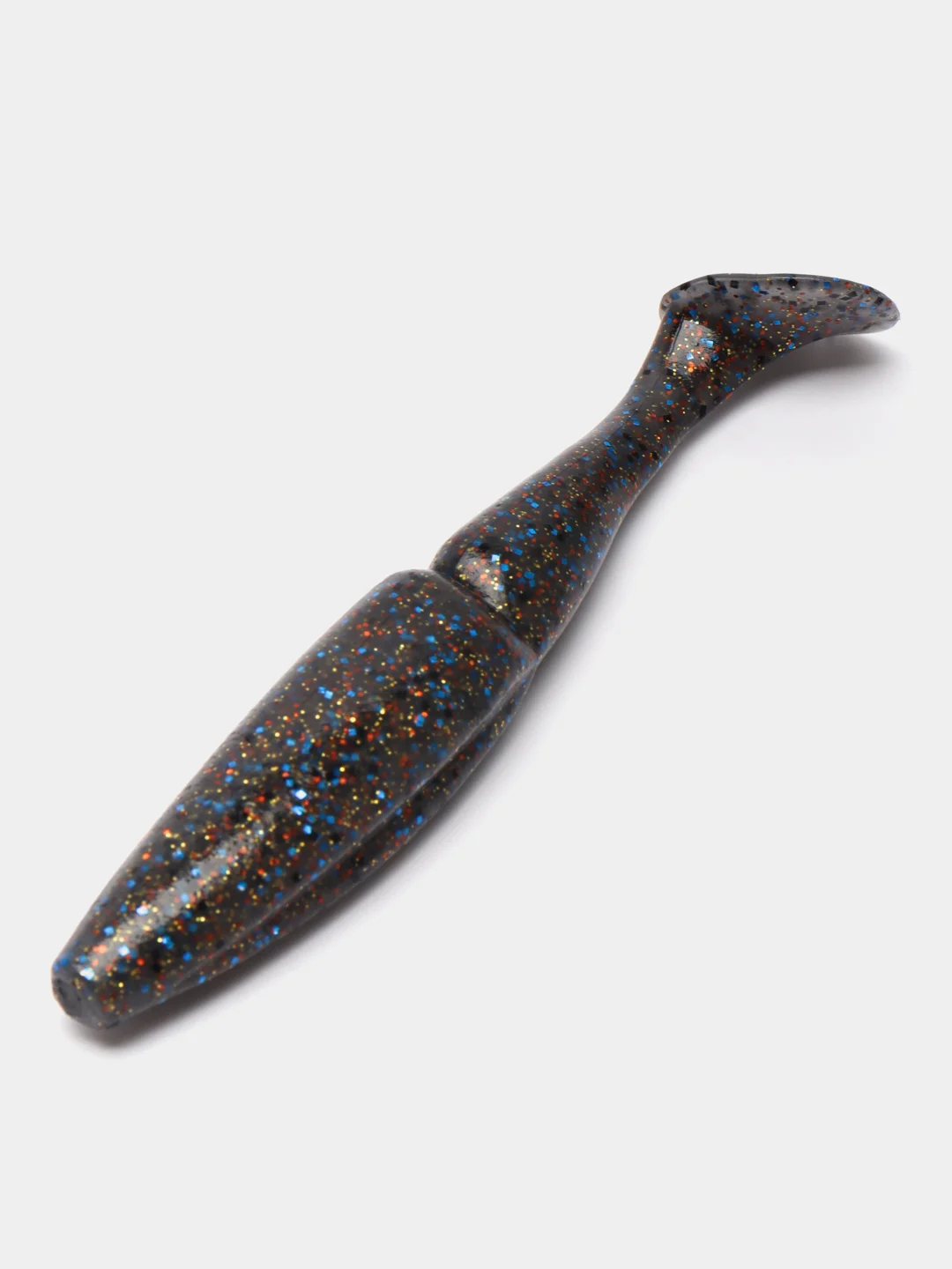 Синий меланж приманка силиконовая sawamura oneup shad 5