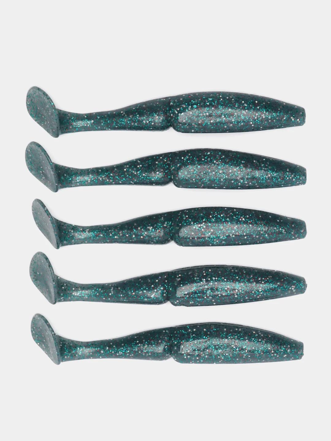 Тёмно-бирюзовый приманка силиконовая sawamura oneup shad 5