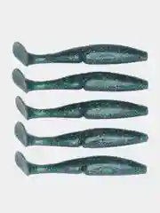 Тёмно-бирюзовый приманка силиконовая sawamura oneup shad 5