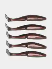 Тёмно-серый приманка силиконовая sawamura oneup shad 5