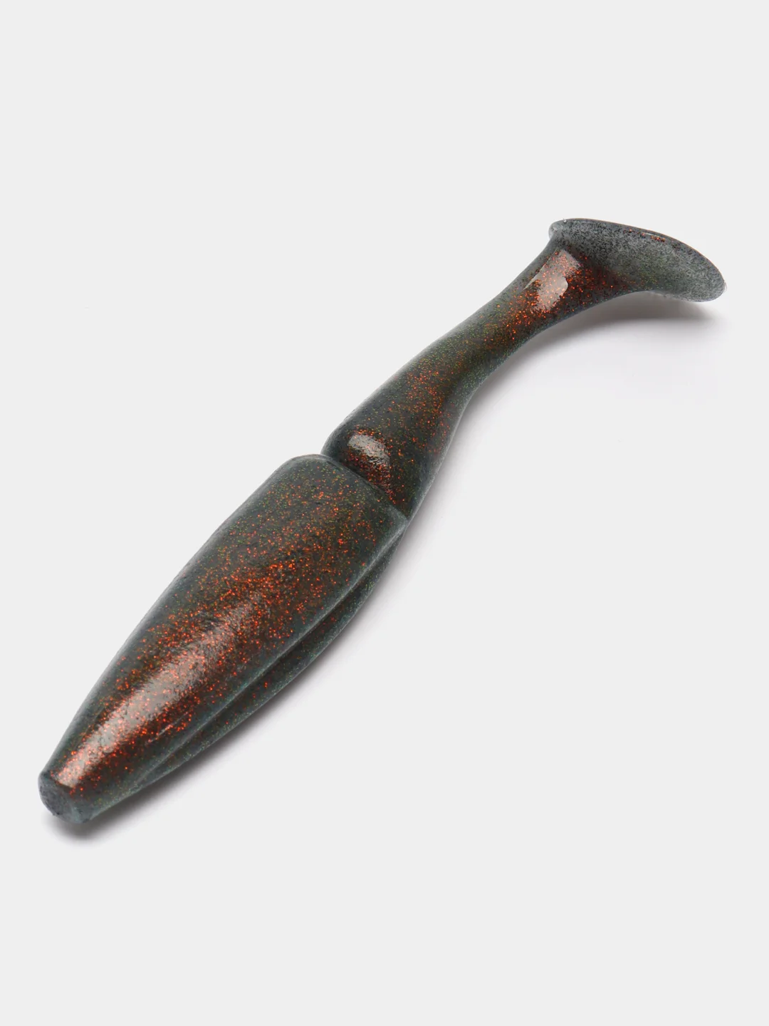 Тёмно-серый приманка силиконовая sawamura oneup shad 5