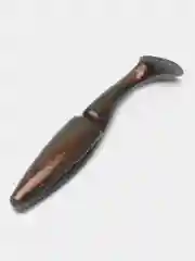 Тёмно-серый приманка силиконовая sawamura oneup shad 5