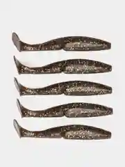 Шоколадный приманка силиконовая sawamura oneup shad 5