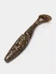 Шоколадный приманка силиконовая sawamura oneup shad 5