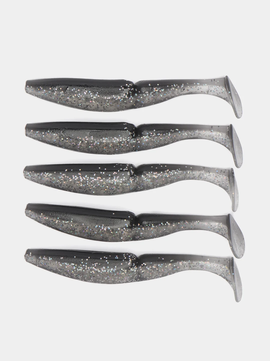 Серебряный приманка силиконовая sawamura oneup shad 5
