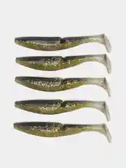 Оливковый приманка силиконовая sawamura oneup shad 5