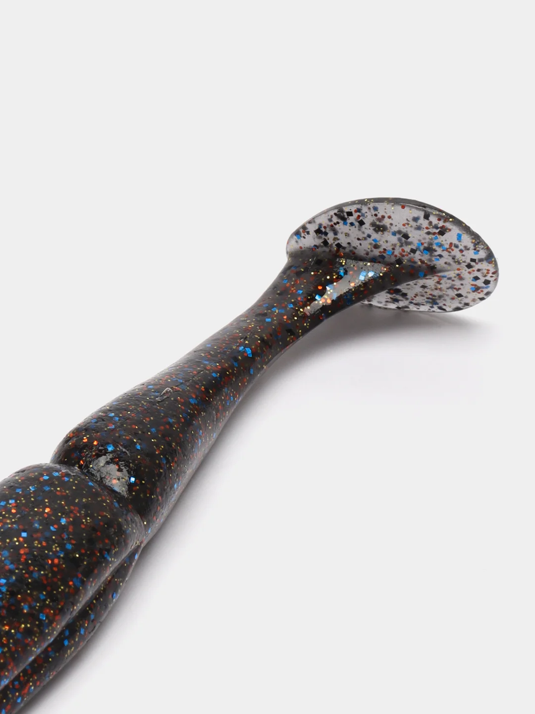 Тёмно-серый приманка силиконовая Sawamura one up shad 6 (Япония)