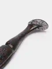 Тёмно-серый приманка силиконовая Sawamura one up shad 6 (Япония)
