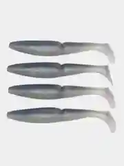 Голубой приманка силиконовая Sawamura one up shad 6 (Япония)