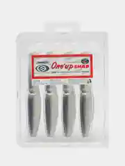 Голубой приманка силиконовая Sawamura one up shad 6 (Япония)