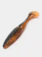 Бронзовый приманка силиконовая Sawamura one up shad 6 (Япония)